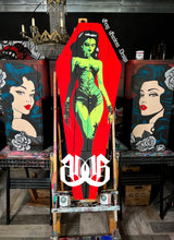 Load image into Gallery viewer, Pre-Order Custom Horror Barbie Coffin Art