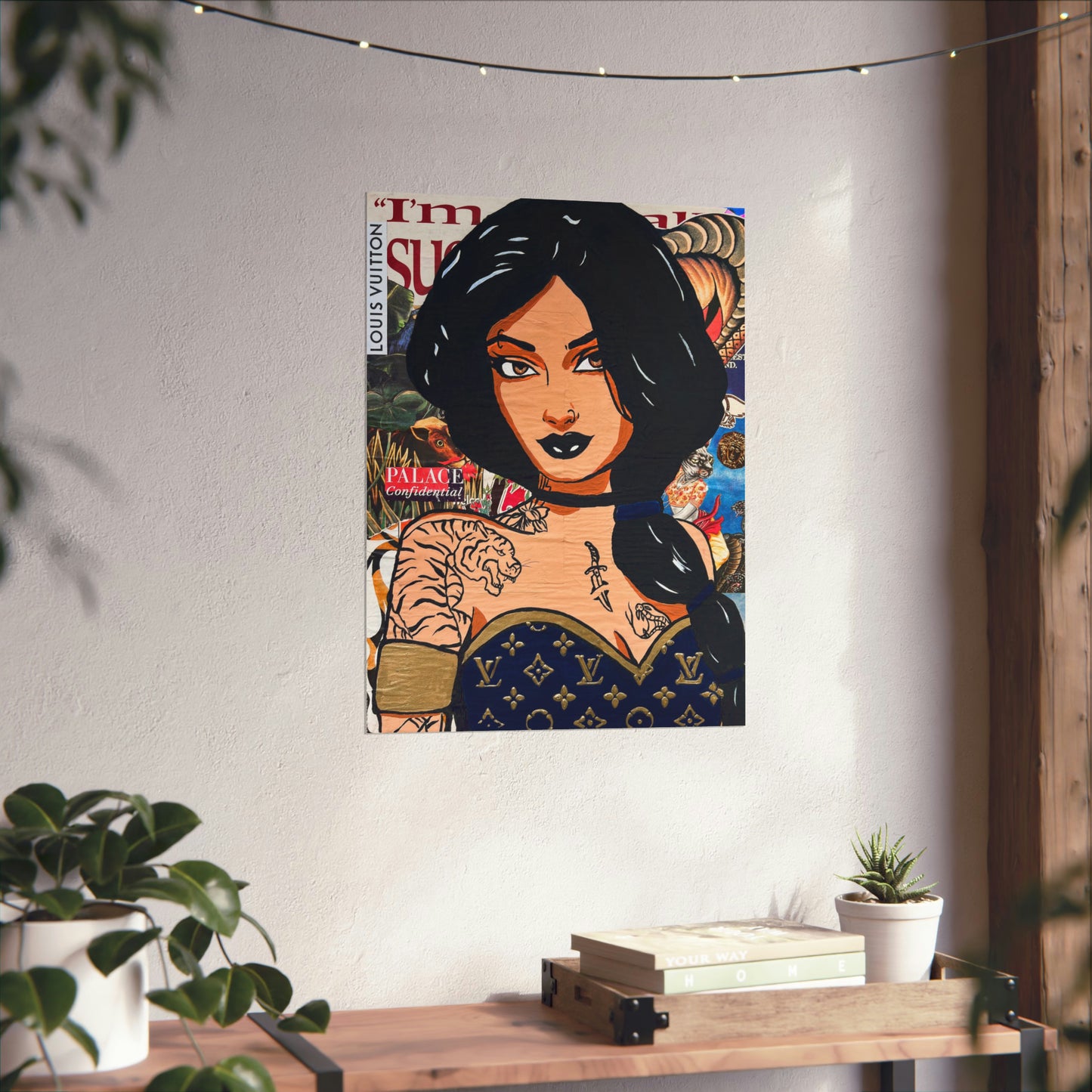 GG Style Princess Jasmine Matte Print