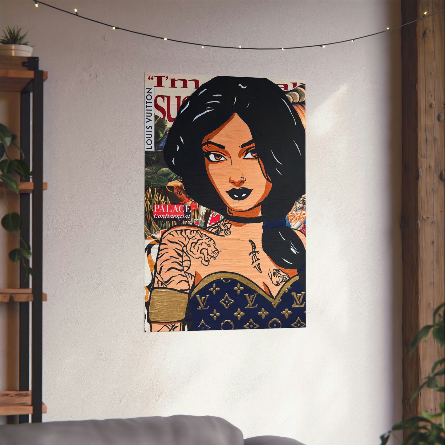 GG Style Princess Jasmine Matte Print