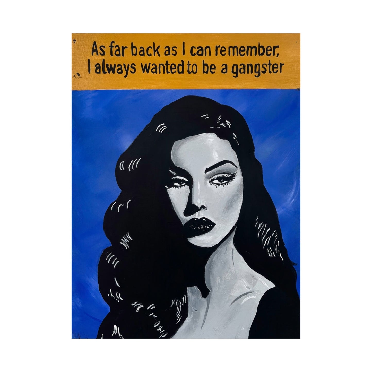 Gangster Print