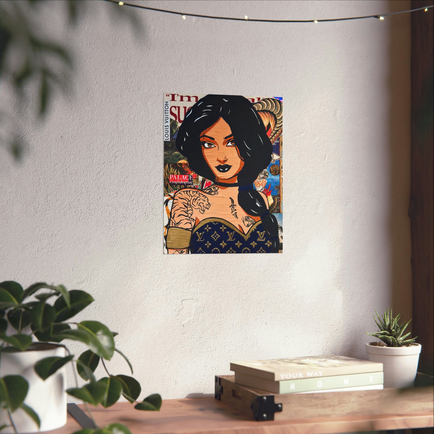 GG Style Princess Jasmine Matte Print