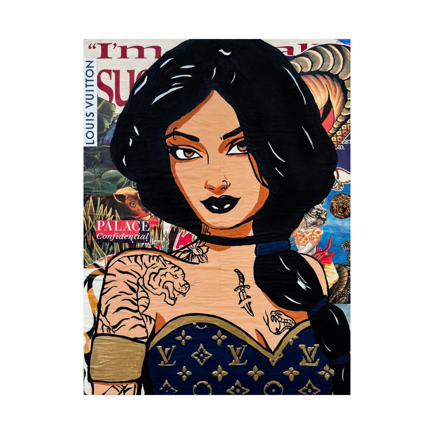 GG Style Princess Jasmine Matte Print