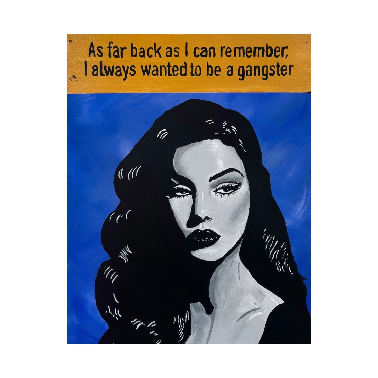 Gangster Print