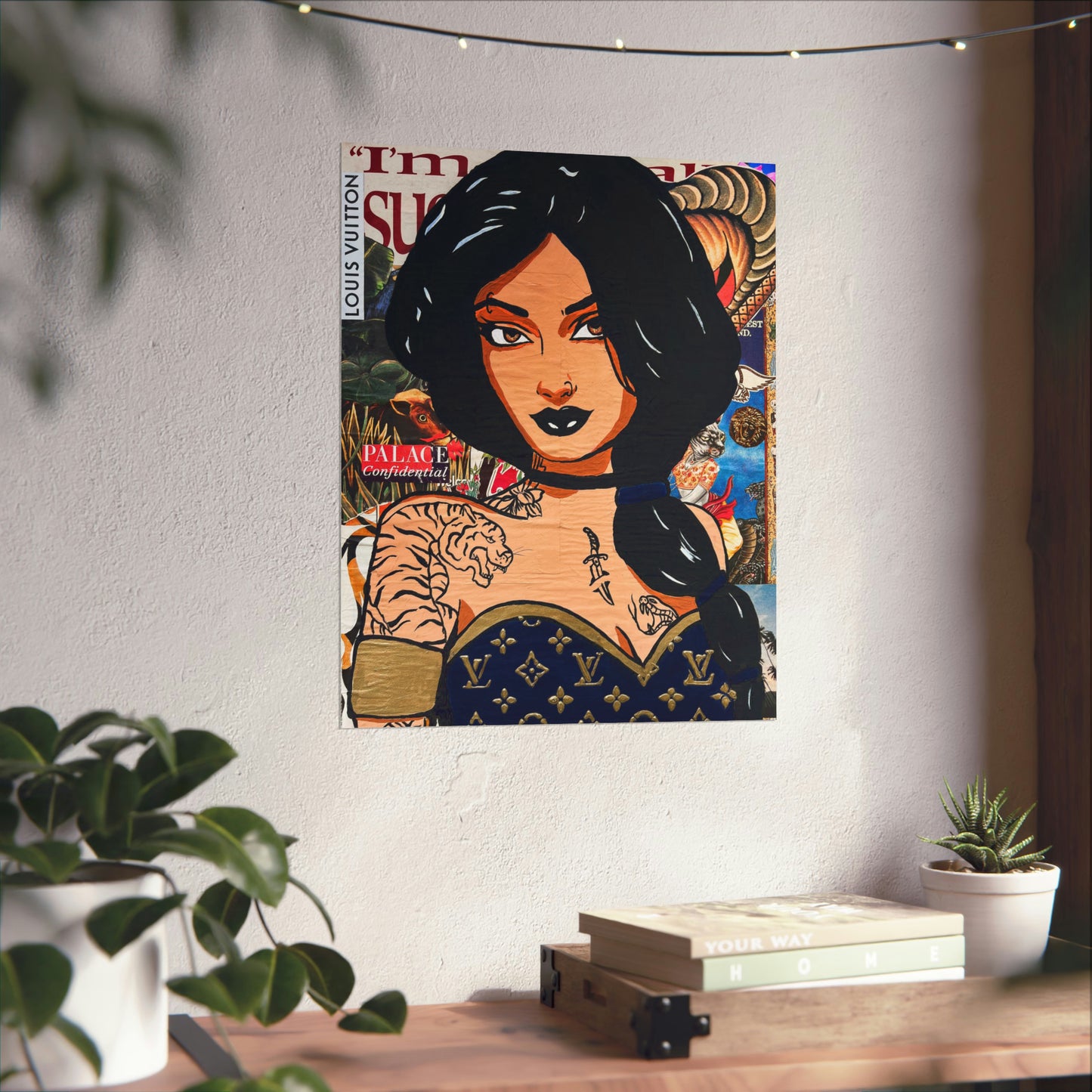 GG Style Princess Jasmine Matte Print