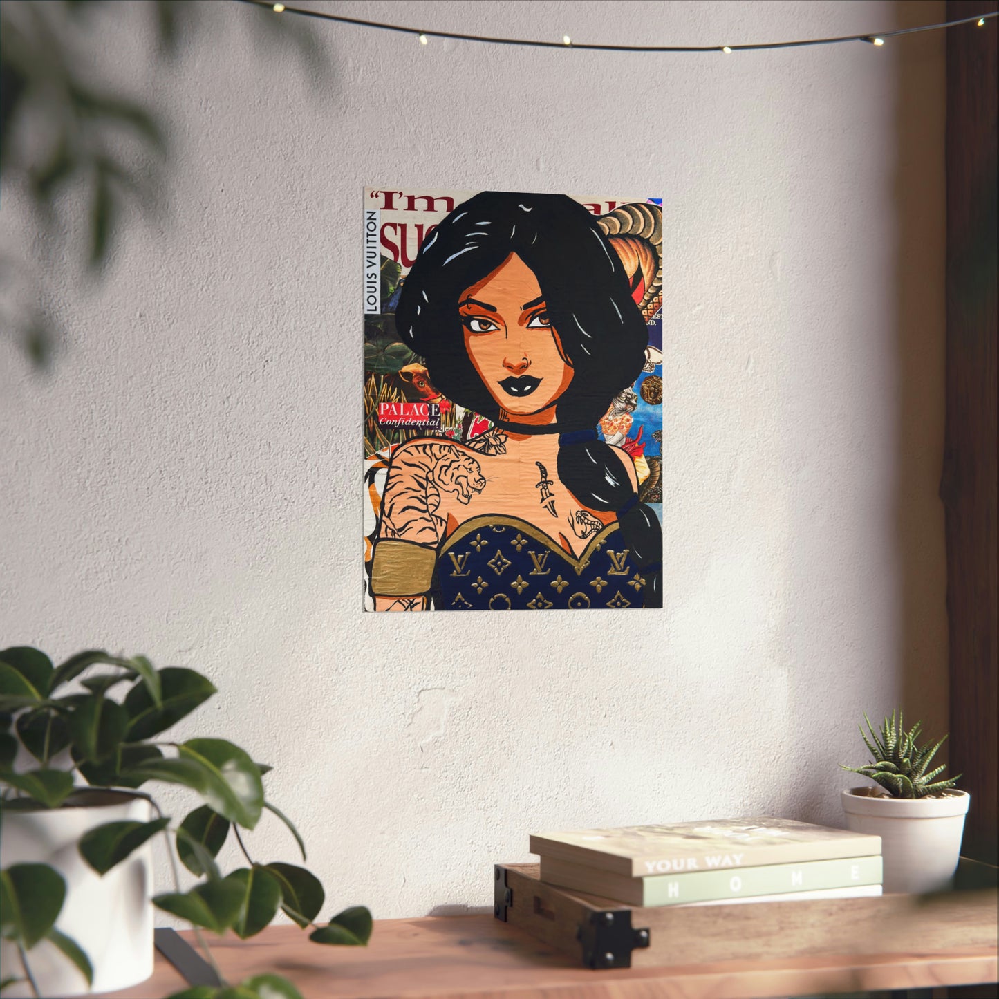 GG Style Princess Jasmine Matte Print