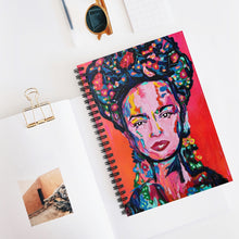 Load image into Gallery viewer, Frida Kahlo Spiral Notebook