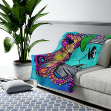 Load image into Gallery viewer, Calypso Velveteen Plush Blanket