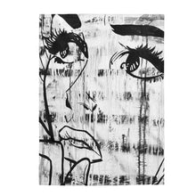 Load image into Gallery viewer, Graffiti Pop Art Face Velveteen Plush Blanket