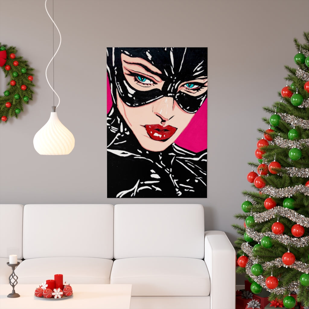Catwoman Matte Print