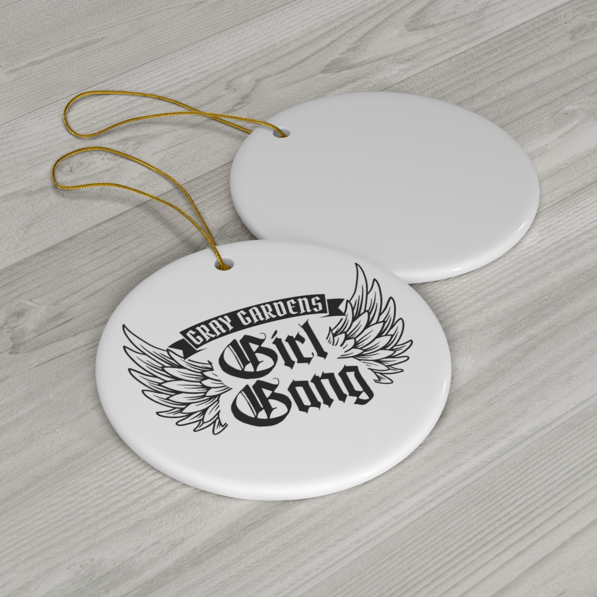 Gray Gardens Girl Gang / Ceramic Ornaments