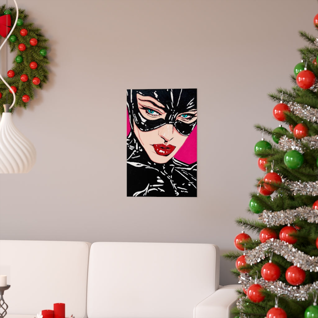 Catwoman Matte Print