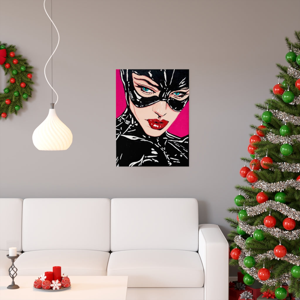 Catwoman Matte Print