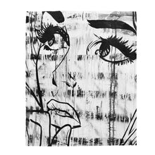 Load image into Gallery viewer, Graffiti Pop Art Face Velveteen Plush Blanket