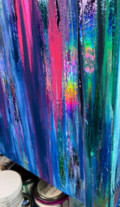 Pop Art Aurora Hologram Painted Dresser