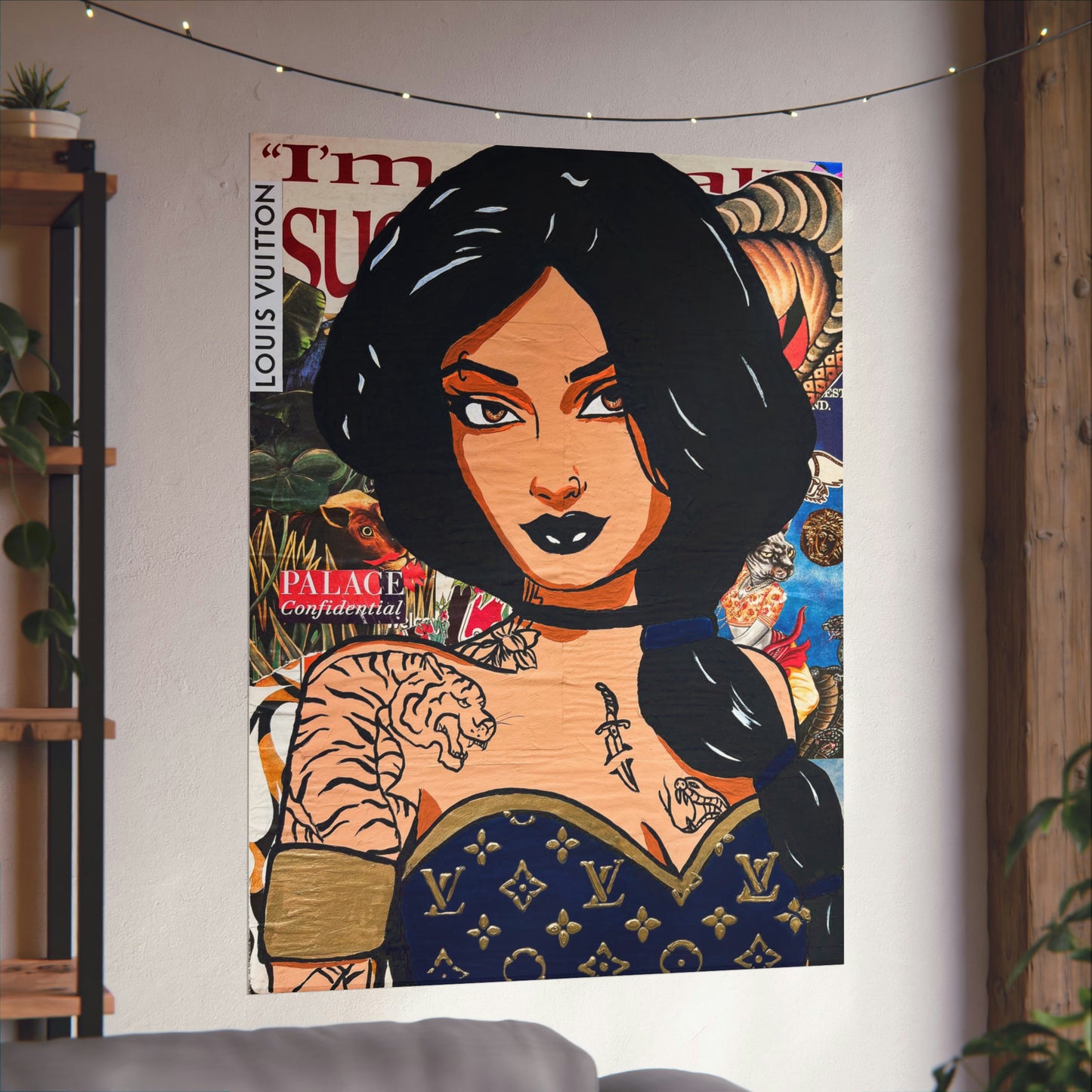 GG Style Princess Jasmine Matte Print