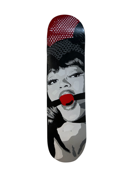 Bad Naomi Skate Deck Art