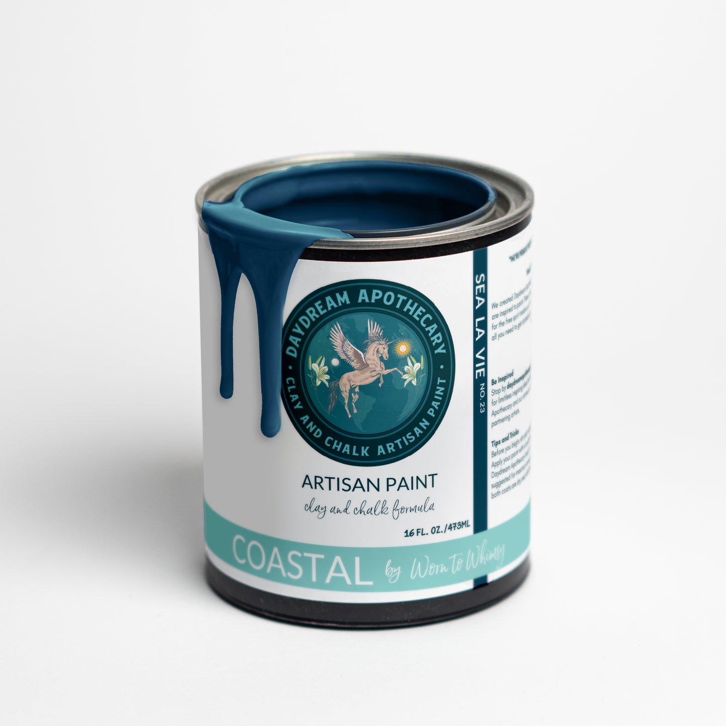 Sea La Vie | Deep Teal Clay and Chalk Paint