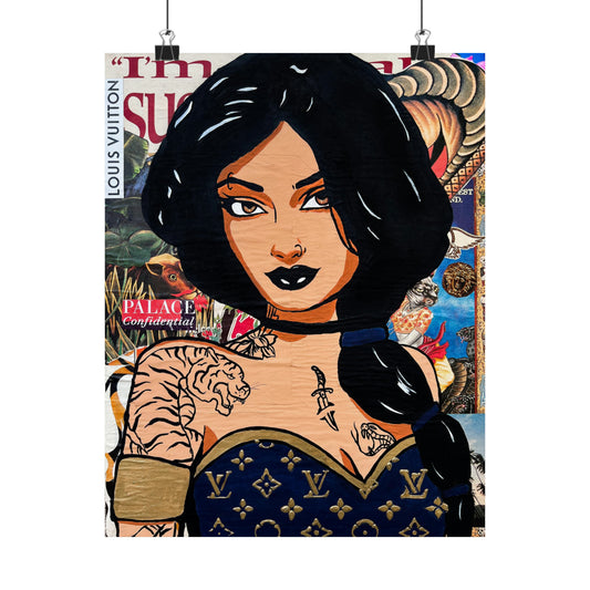 GG Style Princess Jasmine Matte Print