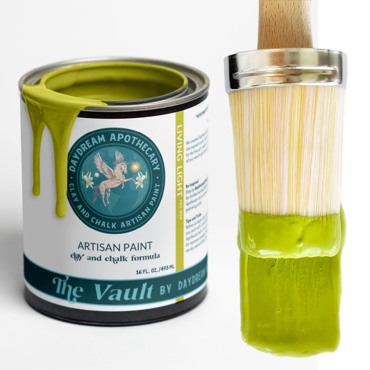 Living Light | Chartreuse Clay and Chalk Paint