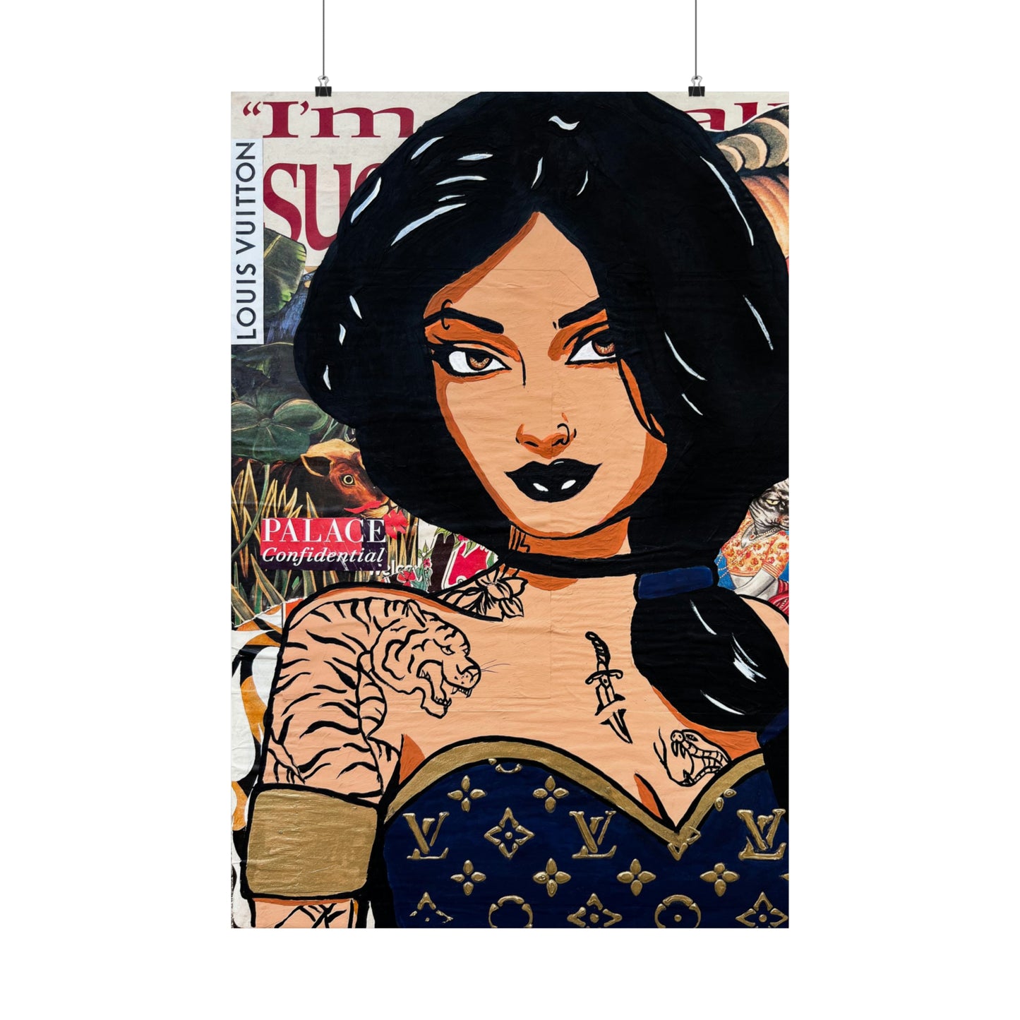 GG Style Princess Jasmine Matte Print