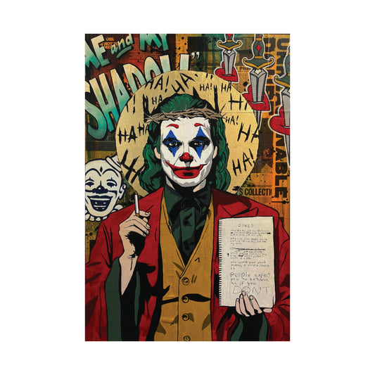 Joker Clown of Thorns Print