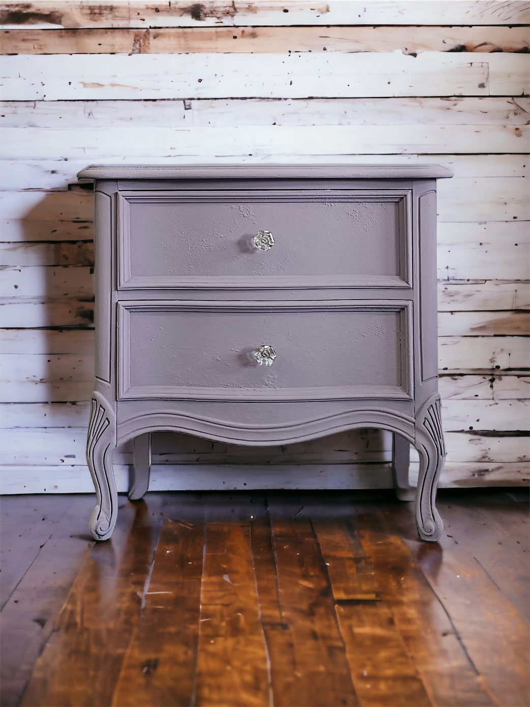 Spirit Adrift | Purple Gray Clay and Chalk Paint