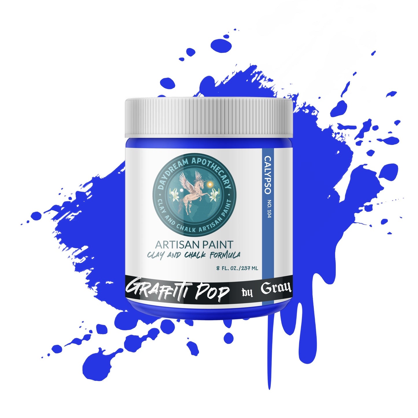 Calypso | Electric Colbalt Blue Clay and Chalk Paint