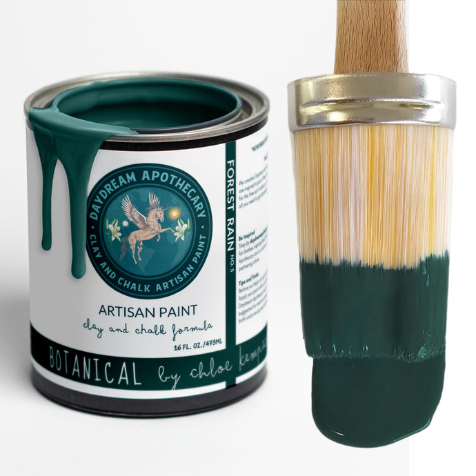 Forest Rain | Deep Green Clay and Chalk Paint
