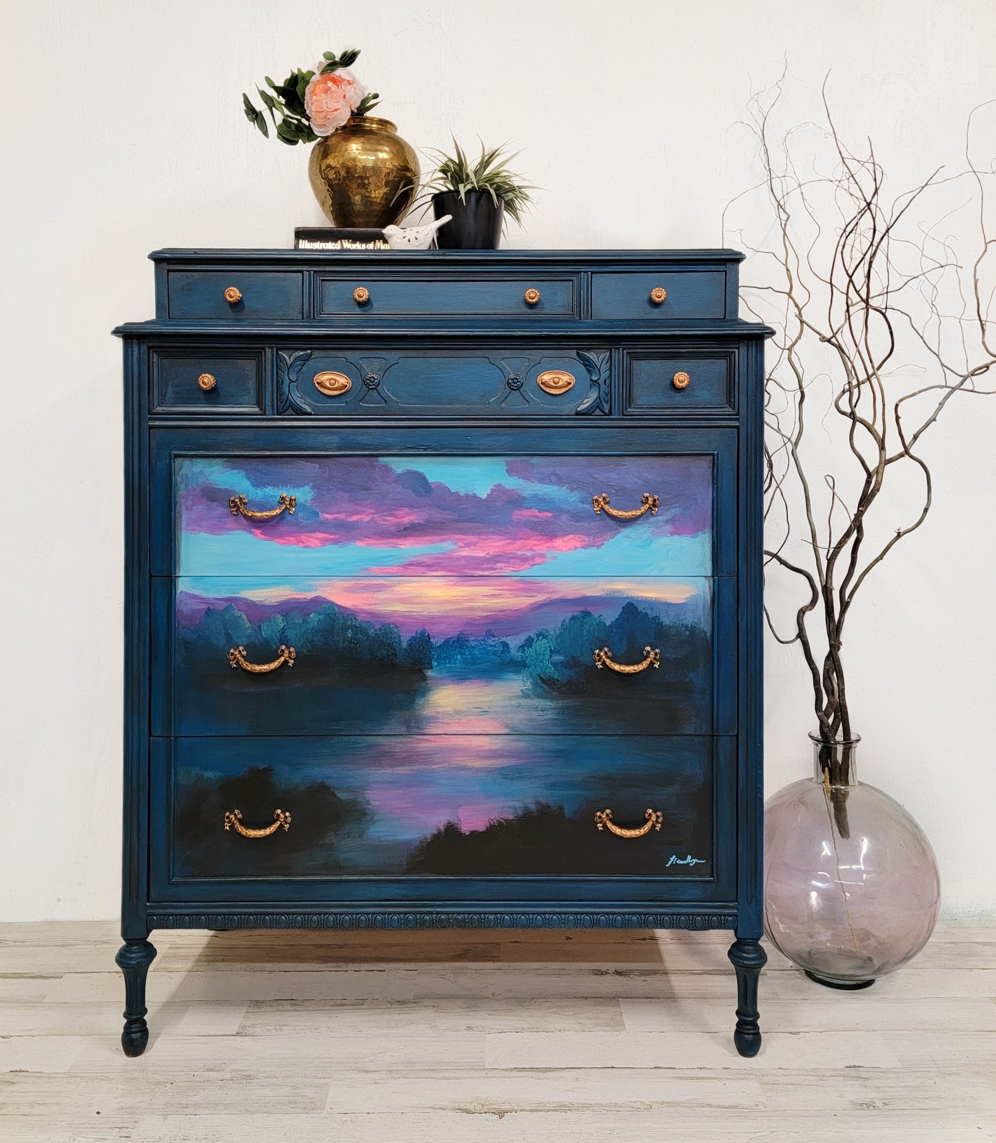 Sea La Vie | Deep Teal Clay and Chalk Paint