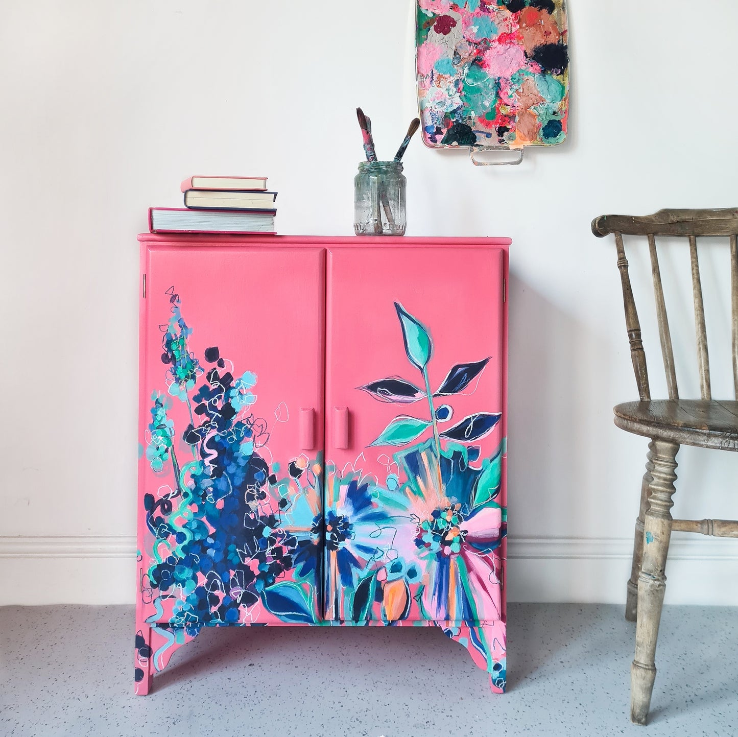 Blooming Lovely | Bright Pink Clay and Chalk Paint