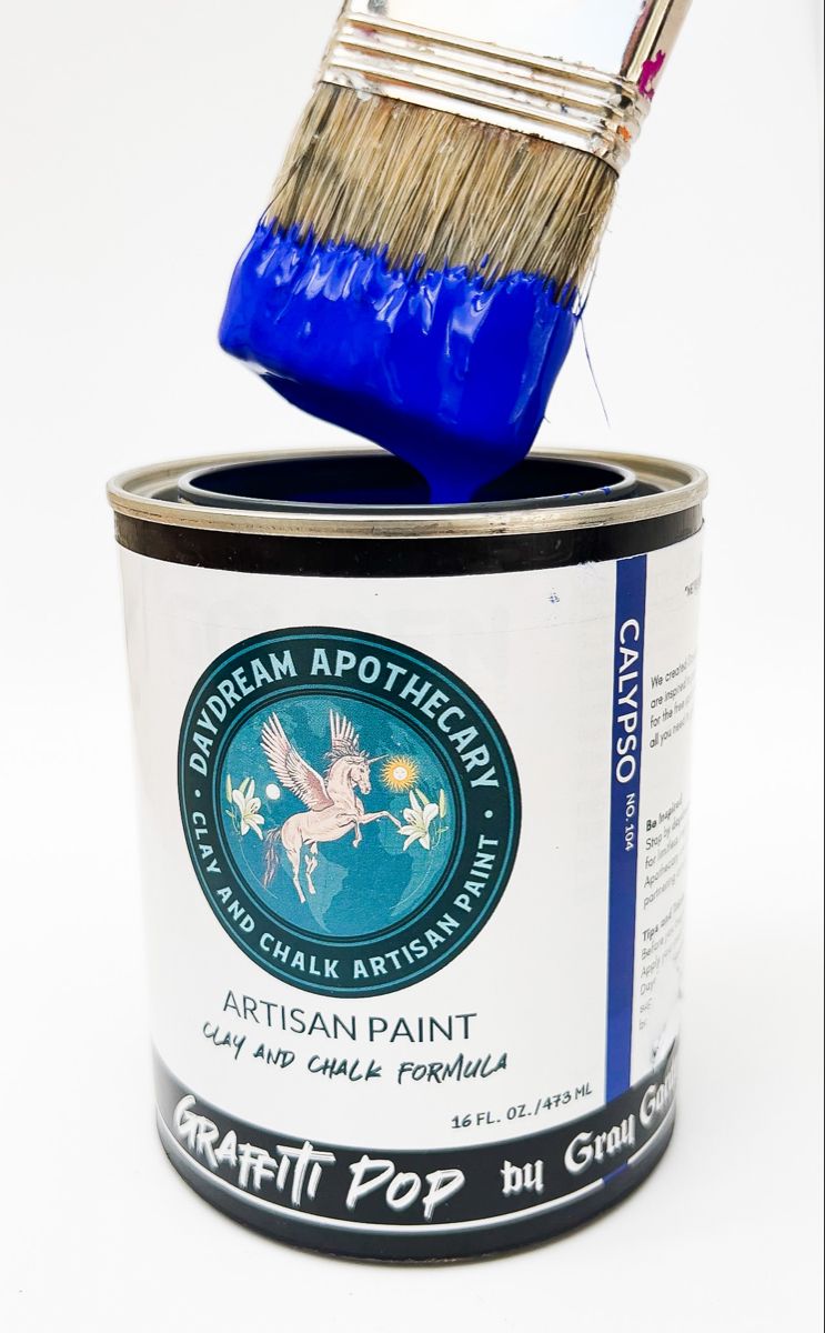 Calypso | Electric Colbalt Blue Clay and Chalk Paint