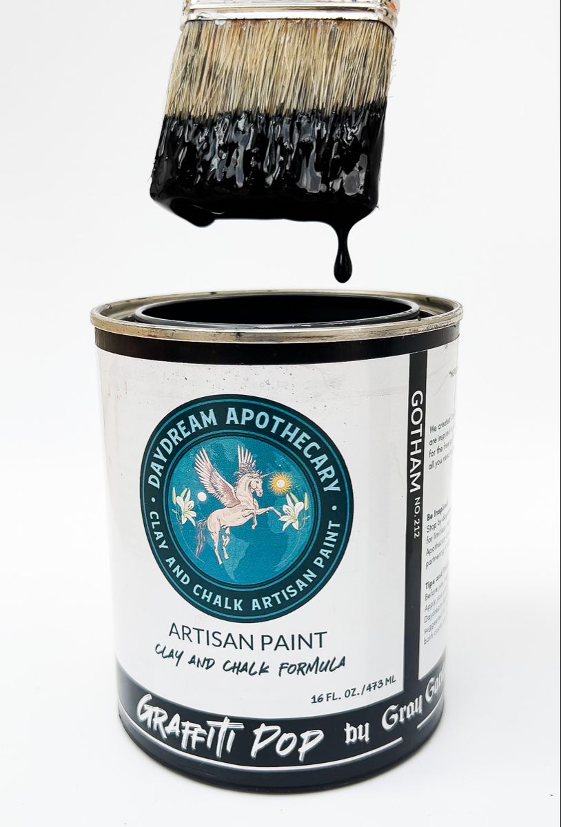 Gotham | True Black Clay and Chalk Paint