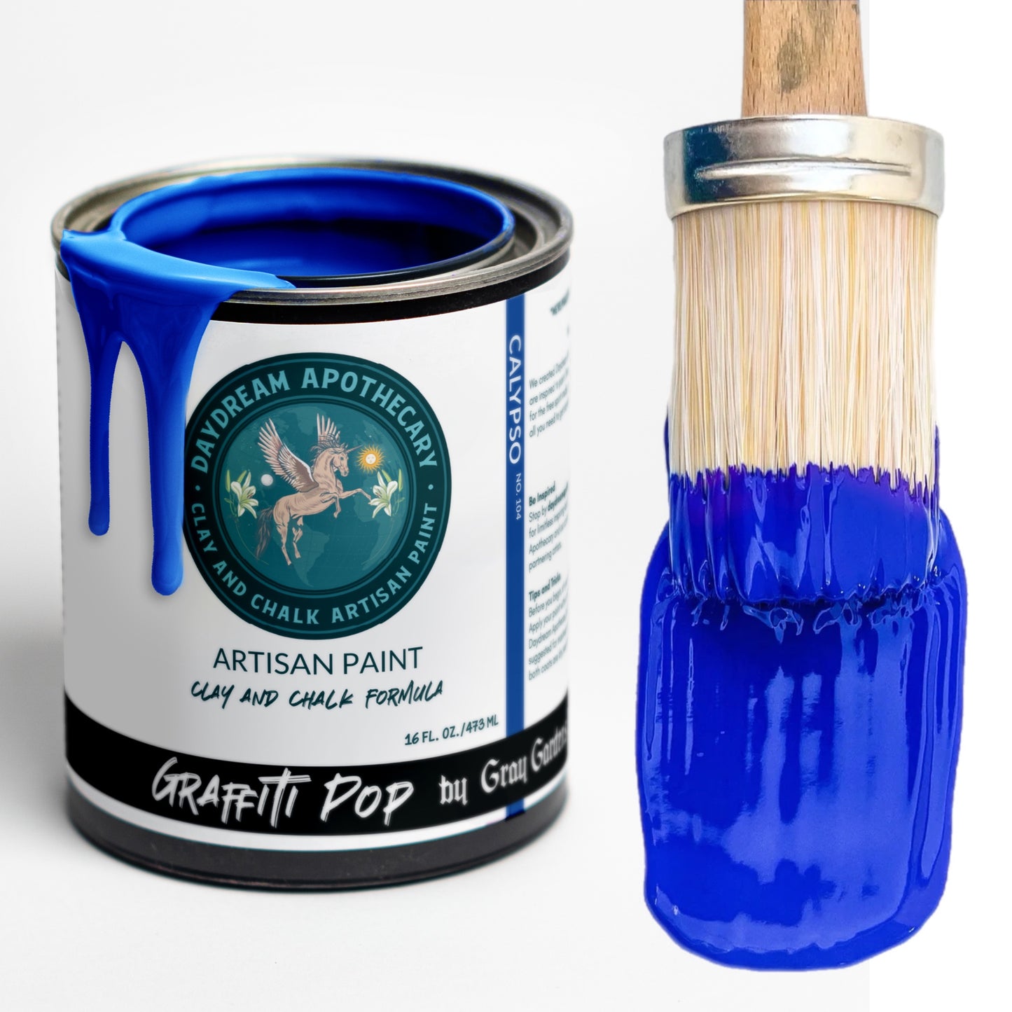 Calypso | Electric Colbalt Blue Clay and Chalk Paint