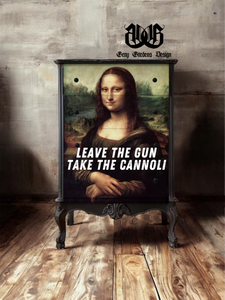 Leave the Gun, Take The Cannoli Decoupage Paper | Large Decoupage Paper for Furniture and other DIY Projects