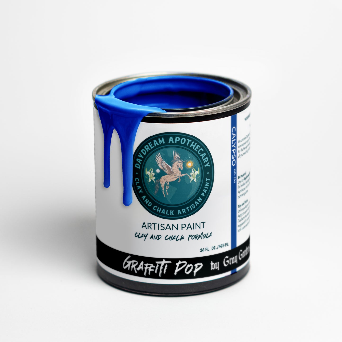 Calypso | Electric Colbalt Blue Clay and Chalk Paint