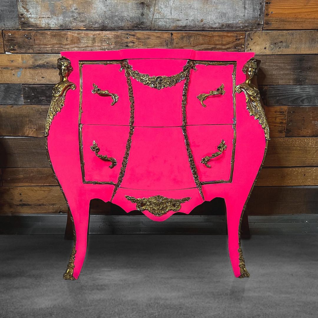 Girl Gang | Neon Hot Pink Clay and Chalk Paint