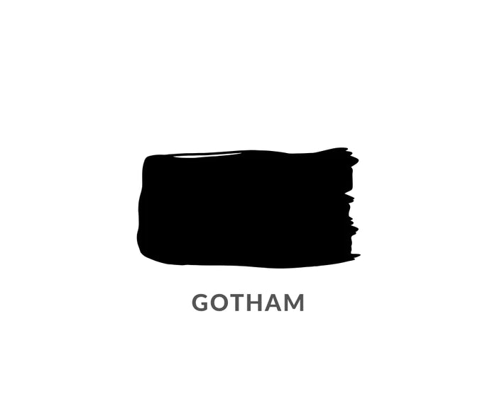 Gotham | True Black Clay and Chalk Paint