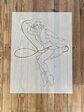 Load image into Gallery viewer, Graffiti Pop Cowgirl 3 Stencil