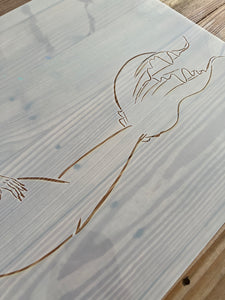 Graffiti Pop Mermaid 1 Stencil
