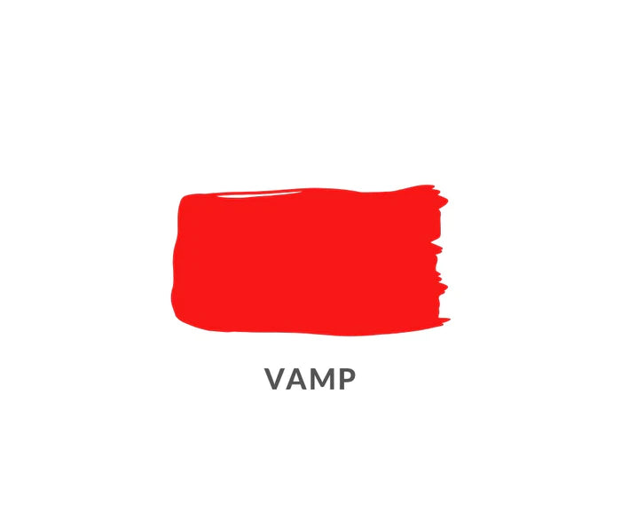 Vamp | Vibrant Bright Red Clay and Chalk Paint