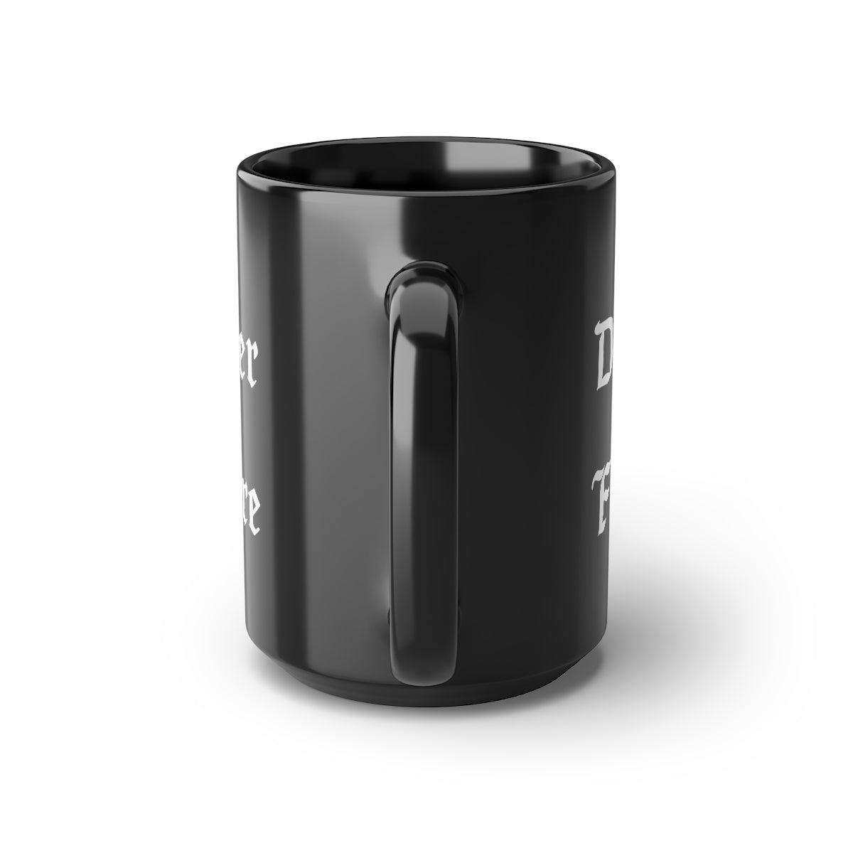 Destroyer of Furniture / Ceramic Black 15oz Mug