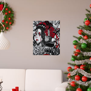 The Warrior Matte Print