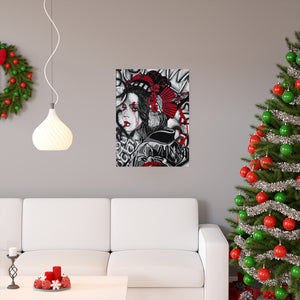 The Warrior Matte Print