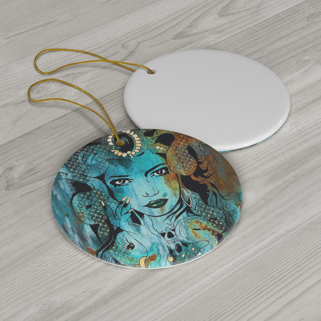 Medusa Ceramic Ornament