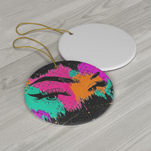 Load image into Gallery viewer, Graffiti LV Eyes Ceramic Ornament