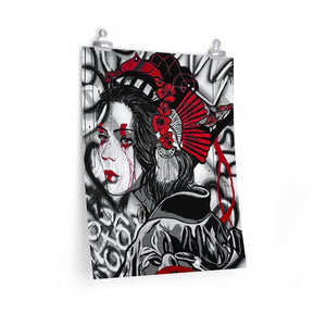 The Warrior Matte Print