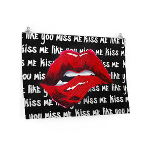 Kiss Me Matte Print