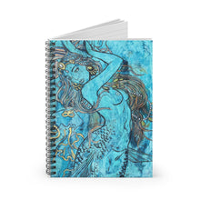 Load image into Gallery viewer, Siren of the Sea Spiral Notebook