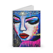 Load image into Gallery viewer, Bohemian It Was All A Dream Spiral Notebook