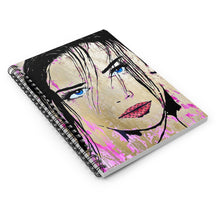 Load image into Gallery viewer, Golden Girl Spiral Notebook